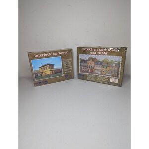 IHC 602 Interlocking Tower Building Kit + Homes Of Yesterday And Today NEW *read